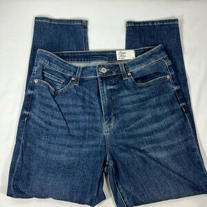 Cosmic Blue Love Stitch Fix Ankle Length Straight Leg Jeans Size 31